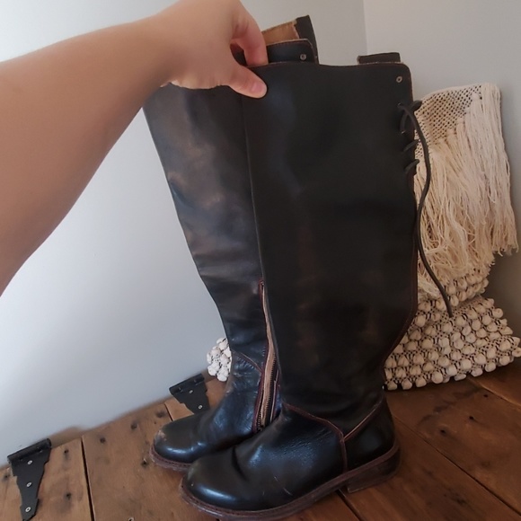 bed stu wide calf boots